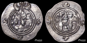 Imperio Sasanida. Dracma. 590-628 (Cosroes II).