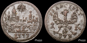 Alemania (Sacro Imperio), Francfort del Meno. 1 Crucero. 1773. BN.