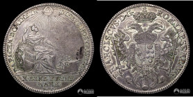 Alemania (Sacro Imperio), Nuremberg. 1 Talero. 1761.
