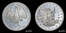 Alemania, Hamburgo. 10 Marcos. 1998. 350 años de la Paz de Westfalia.