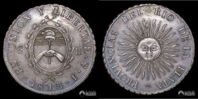 Argentina (Provincias Unidas). 8 Reales. 1813. J.