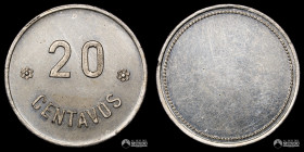 Argentina. Ensayo de 20 centavos.