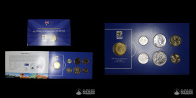 Australia. Blister de monedas en circulacion. Incluye acuñacion conmemorativa por el Mundial de Sudafrica - 2010.