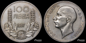 Bulgaria. 100 Levas. 1937 (Boris III).