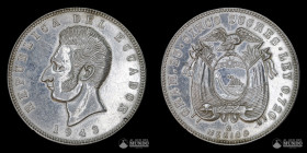 Ecuador. 5 Sucres. 1943.
