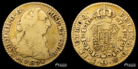 España, Madrid. 1 Escudo. 1787 (Carlos III). AD. Oro.