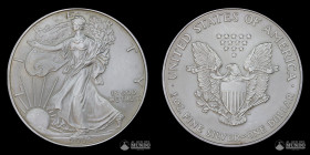 Estados Unidos, West Point. 1 Dolar "Silver Eagle". 2006. 1 onza de plata.
