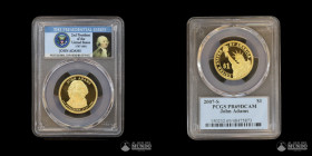 Estados Unidos, San Francisco. 1 Dolar "Presidencial". 2007. John Adams. PCGS PR69 DCAM.