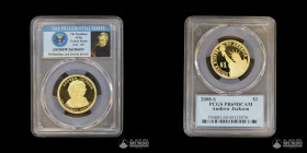 Estados Unidos, San Francisco. 1 Dolar "Presidencial". 2008. Andrew Jackson. PCGS PR69 DCAM.