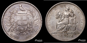 Guatemala, Nueva Guatemala. 1 Peso. 1894.
