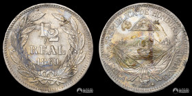 Honduras. ½ Real. 1869.