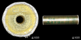 Japon, Osaka. Rollo original de cincuenta monedas de 5 Yenes. 1989-2019.