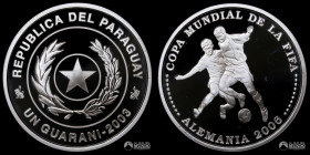 Paraguay. 1 Guarani. 2003. Copa Mundial de la FIFA - Alemania 2006.