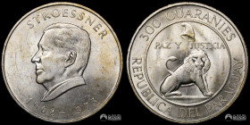 Paraguay. 300 Guaranies. 1973. 4º mandato del Presidente Stroessner.