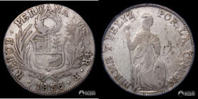 Peru, Cuzco. 4 Reales. 1836. B. ICG F12.