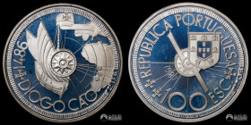 Portugal, Lisboa. 100 Escudos. 1987. Descubrimientos portugueses - Diogo Cão.