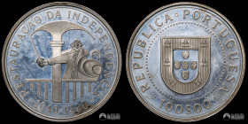 Portugal, Lisboa. 100 Escudos. 1990. Restauracion de la Independencia.