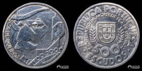 Portugal, Lisboa. 500 Escudos. 2000. Centenario de la muerte de Eça de Queiroz.