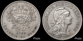 Timor Portugues. 20 Avos. 1945.