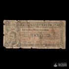Argentina, Provincia de Tucuman. 1 Peso. 1900. LETRA DE TESORERIA.