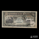 Chile, Republica (Ministerio de Hacienda). 50 Pesos. 1921.
