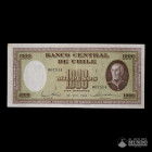 Chile, Banco Central. 1.000 Pesos. 1943.