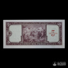 Chile, Banco Central. 5 Escudos sobre 5.000 Pesos. 1960-1961.