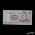 Chile, Banco Central. 500 Pesos. 1987.