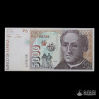 España, Banco de España. 5.000 Pesetas. 1992 (Juan Carlos I).