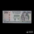 Paraguay, Banco Central. 20.000 Guaranies. 2017.