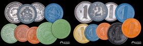 Chile. Lote de nueve fichas particulares a catalogar. S/F.