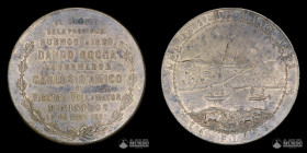 Argentina. Medalla: Fundacion de la ciudad de La Plata. 1882.