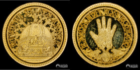 Austria. Medalla: Camara del Tesoro de Viena - Guante de Palermo. S/F. Oro.