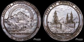 Chile. Medalla: Pacto Argentino-Chileno, San Martin-O'Higgins. 1902.