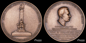 Chile, Santiago. Medalla: Inauguracion del monumento a Manuel Montt y Antonio Varas. 1904.