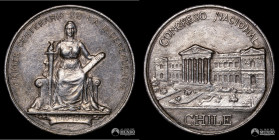 Chile. Medalla: Centenario de la Independencia. 1910.