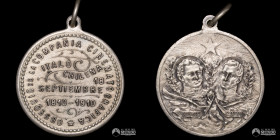 Chile. Medalla: Centenario de la Compañia Cinematografica Italo-Chilena. 1910.