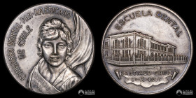 Chile. Medalla: Congreso Dental Pan-Americano de Chile. 1917.