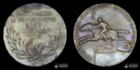 Chile, Santiago. Medalla: Inauguracion del monumento a Manuel Rodriguez. 1947.