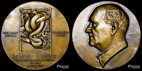 Chile, Santiago. Medalla: Rene Thenot, Grabador de la Casa de Moneda. 1958.