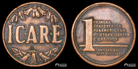 Chile. Medalla: 1ra Conferencia Panamericana de Organizacion Cientifica. 1958.