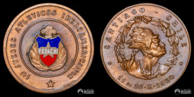 Chile, Santiago. Medalla: I Juegos Atleticos Iberoamericanos. 1960