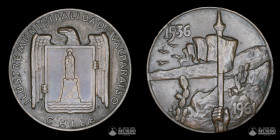 Chile, Santiago. Medalla: 425 años de Valparaiso. 1961.