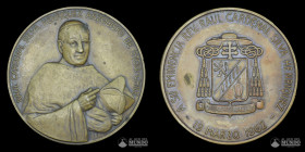Chile, Santiago. Medalla: Al Cardenal Raul Silva Henriquez. 1962.