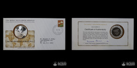 Estados Unidos. Medalla: Grandes Exploradores - Charles Sturt. 1975.