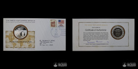 Estados Unidos. Medalla: Grandes Exploradores - George Washington De Long. 1975.