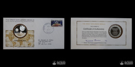 Estados Unidos. Medalla: Grandes Exploradores - Exploration of Space. 1975.