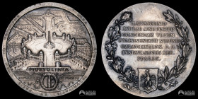 Italia. Medalla: Giardino en honor a Mussolini. 1924.