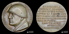 Italia. Medalla: Benito Mussolini - Creer, Obedecer, Combatir. 1935.