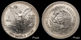Mexico. Medalla: Libertad - 1 Onza de Plata Pura. 1992.